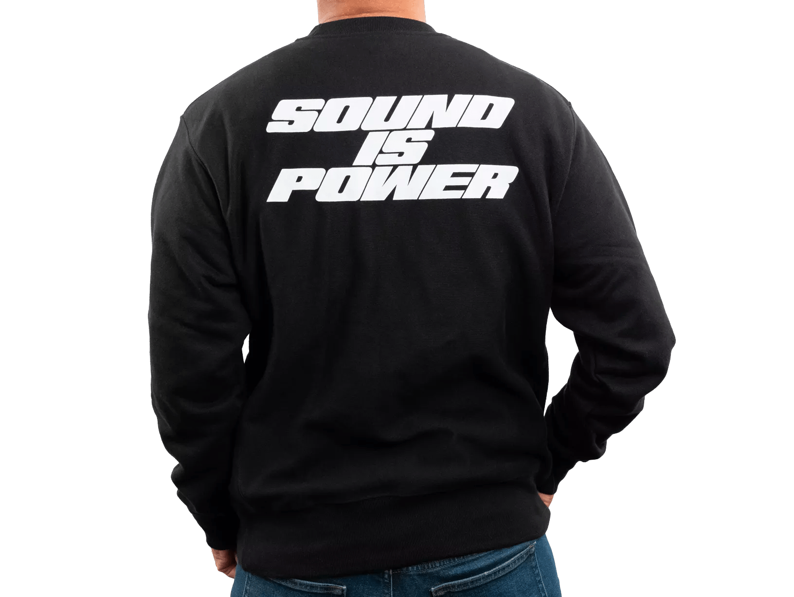 Sound is Power Crewneck Sweatshirt - Image 4